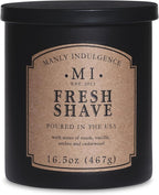 Manly Indulgence Fresh Shave Jar Candle 16.5 oz by ManlyIndulgence