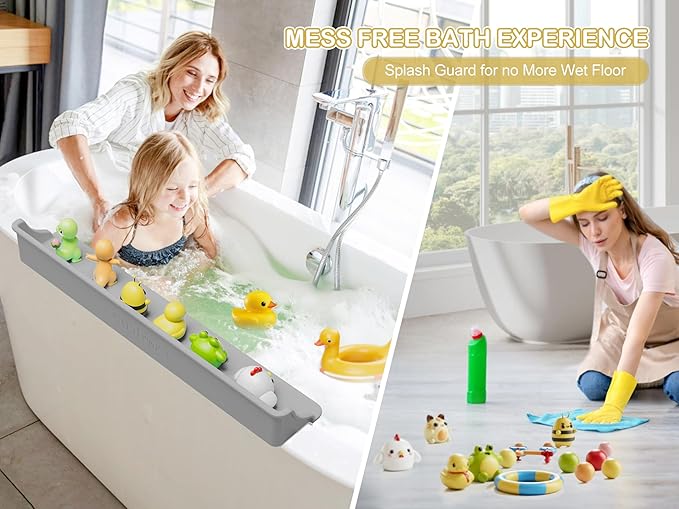 Cushore 3-Ft Bathtub Splash Guard PlayPad - Image 2