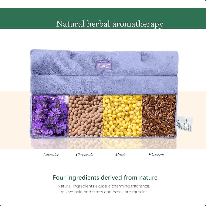 Romfox Microwavable Heating Pad - Image 3