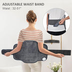 Snailax Heating Pad for Back Pain Relief，Electric Heat Pad for Period Cramps - Image 3