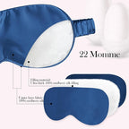 SilkDream 100% Mulberry Silk Sleep Mask Eye Mask - Image 3