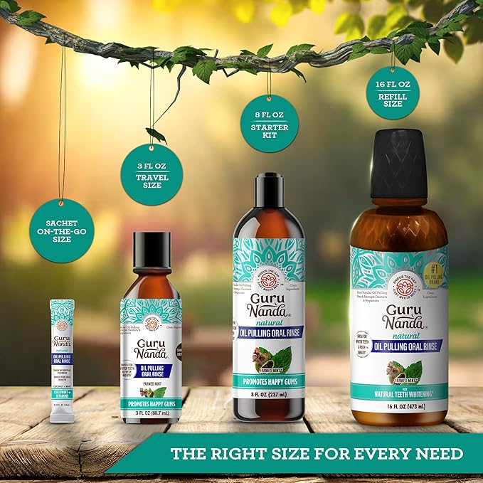 GuruNanda CocoMint Oil Pulling Mouthwash - Image 3