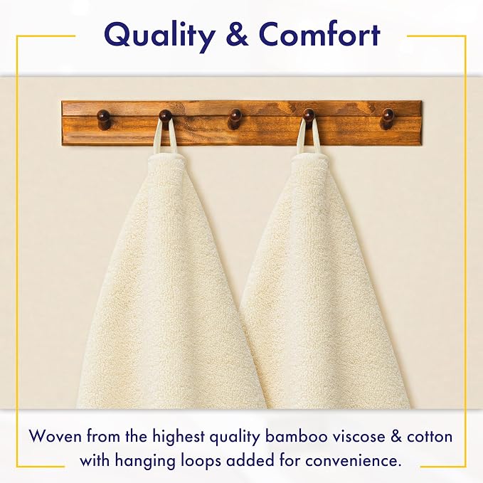 Alusa Home Ultra Soft & Plush Viscose from Bamboo Bath Sheets - Image 4