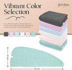Cotton Towel Wrap for Women/Kids | Quick Dry, Soft & Absorbent 420-GSM Wrap - Image 2