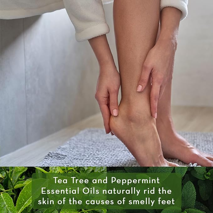 Pure Body Naturals Tea Tree Oil Foot Scrub, 12 ounces - Image 4