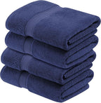 Superior Egyptian Cotton Pile Bath Towel Set of 4, Ultra Soft Luxury Towels - Image 2