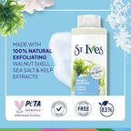 St. Ives Sea Salt & Pacific Kelp Exfoliating Body Wash 22 Fl Oz - Image 5