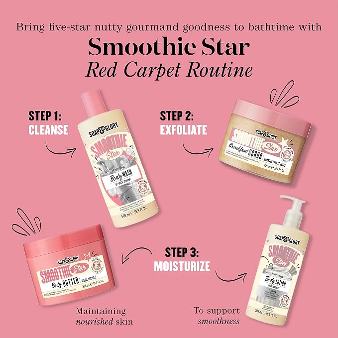 Soap & Glory Smoothie Star Exfoliating Body Scrub - Image 7