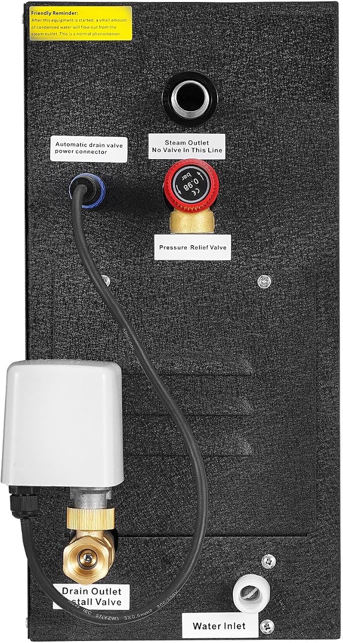 VEVOR Steam Generator, 7.5 kW Steam Shower System - Image 9