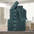 Superior Egyptian Cotton Pile 9 Piece Towel Set, Includes 3 Bath, 3 Hand by SUPERIOR
