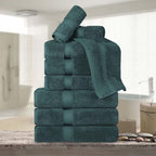 Superior Egyptian Cotton Pile 9 Piece Towel Set, Includes 3 Bath, 3 Hand by SUPERIOR