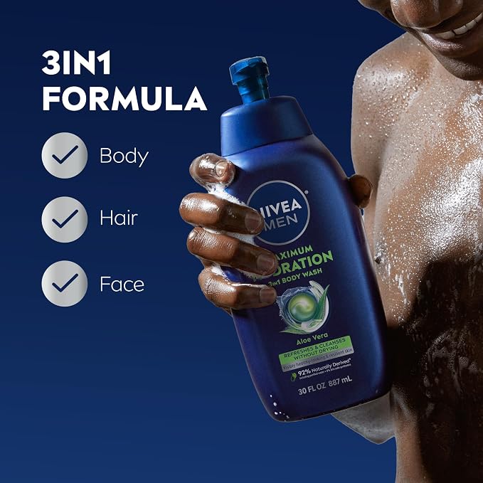 Nivea Men Maximum Hydration Body Wash - Image 3