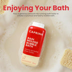 Caprina Fresh Goat’s Milk Bubble Bath, Hydrating Relaxing Foam Bath, - Image 7