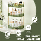 Akinbas 3 Tier Bathroom Organizer Countertop Makeup Perfume Tray Skincare - Image 3