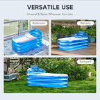 CO-Z Inflatable Bathtub with Electric Air Pump and Bath Pillow Headrest - Image 8