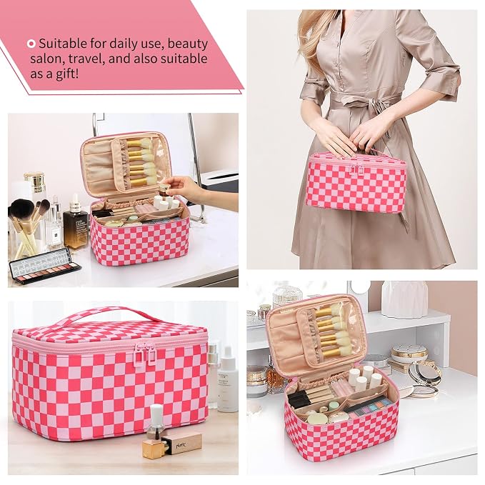 OCHEAL Makeup Bag Portable Cosmetic Bag - Image 5