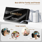 Sleep Mask Silk Eye Mask for Men Sleeping Mask, Adjustable Elastic Strap for - Image 7