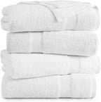 LANE LINEN Set of 4 Bath Towel - Image 2