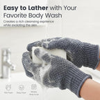 Yiclick Heavy Exfoliating Gloves 4Pcs, Exfoliating Mitts, Body Scrubber - Image 7