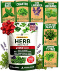 HOME GROWN 6 Herb Seeds for Planting 2, 650+ Non-GMO Heirloom Seeds | Extra by HOMEGROWN