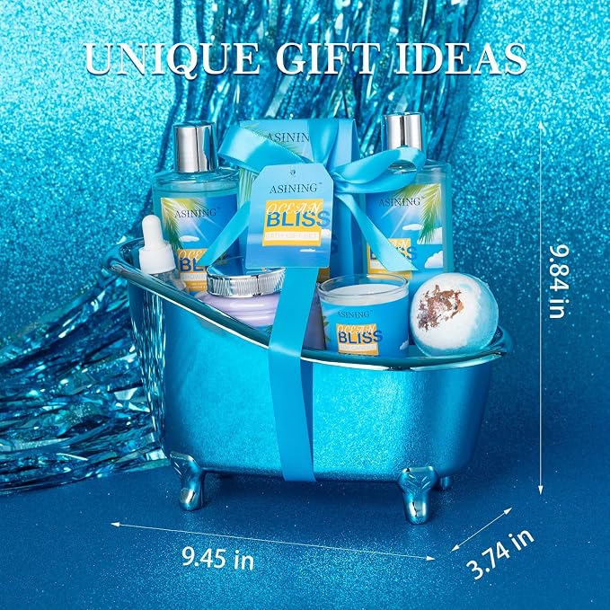 Gift Baskets for Women Spa Gift Baskets for Men Bath and Body Gift Set for Her - Image 6