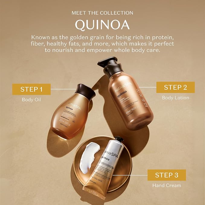 Nativa SPA by O Boticario Quinoa Hydrating Body Oil, Soft and Healthy Skin - Image 8