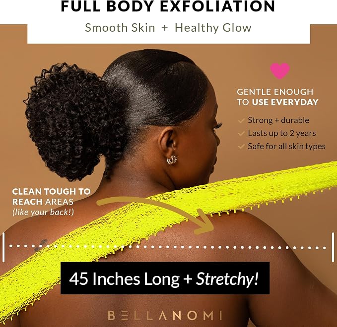Bellanomi African Exfoliating Net Sponge - Image 7