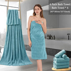 Ycosy 4 Pack Extra Large Microfiber Bath Towels Set, 35x70 inches, Less Lint - Image 7