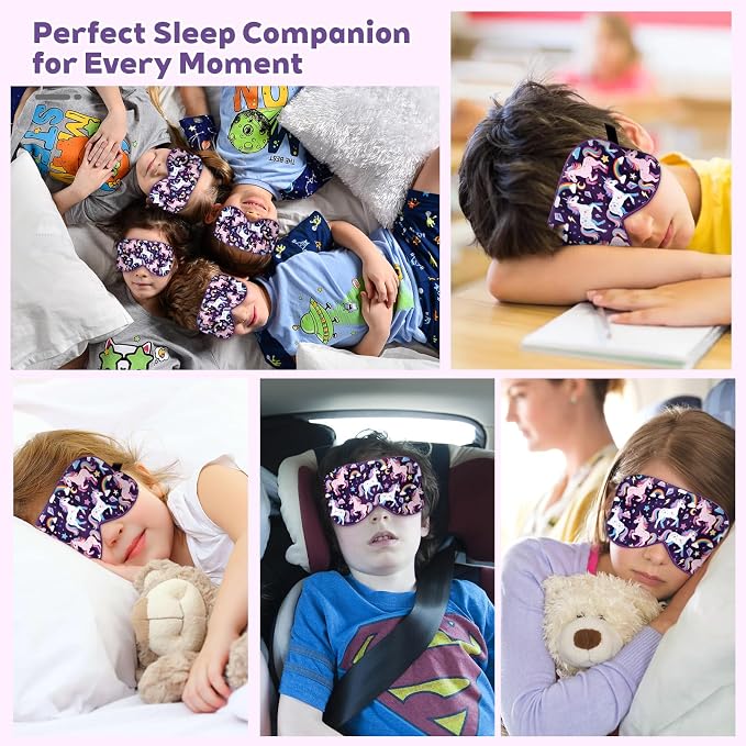 Kids Silk Sleep Mask: 100% Mulberry Silk Eye Mask - Image 7