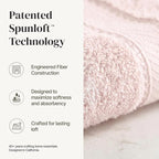 Modern Threads - Spun Loft 6-Piece 100% Combed Cotton Towel Set - Bath Towels - Image 2