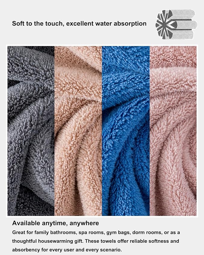 sakano Quick-Drying Microfiber Towel Set - Image 5