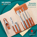 MR.GREEN Pedicure Knife Set Professional Ingrown Toenail Clippers Foot Care - Image 2