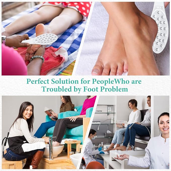1 Pcs Stainless Steel Foot File Callus Remover Double Sided Metal Foot Rasp - Image 7