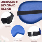 BBTO 4 Pcs Silk Sleep Eye Masks Smooth Soft Satin Eye Covers - Image 3