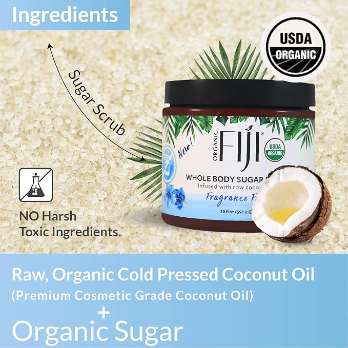 Organic Fiji Whole Body Scrub - Image 6