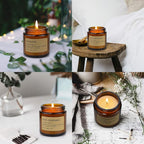 6 Pack Candles for Home Scented Aromatherapy Candle Gift Set for Women Soy Wax - Image 3