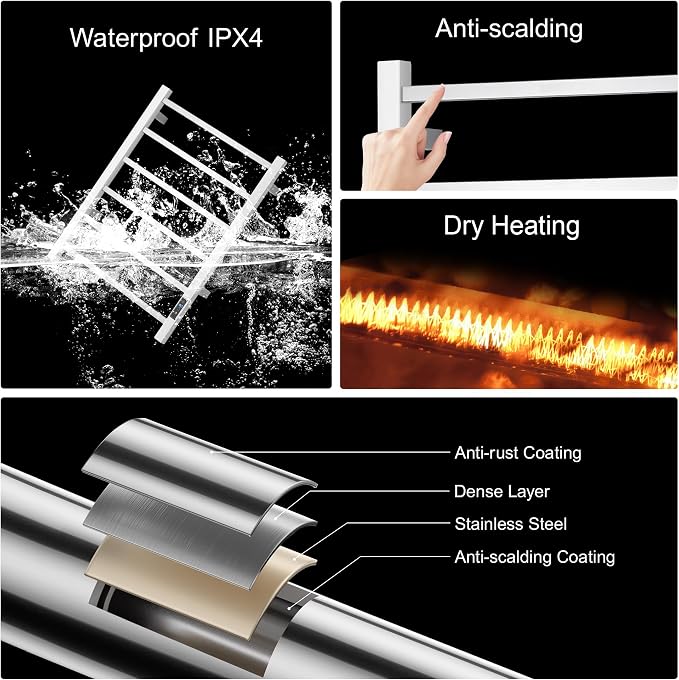 Electric Heated Towel Warmer - Image 3
