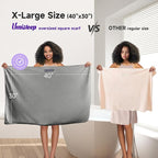 Extra Large Microfiber Hair Towel - Image 6