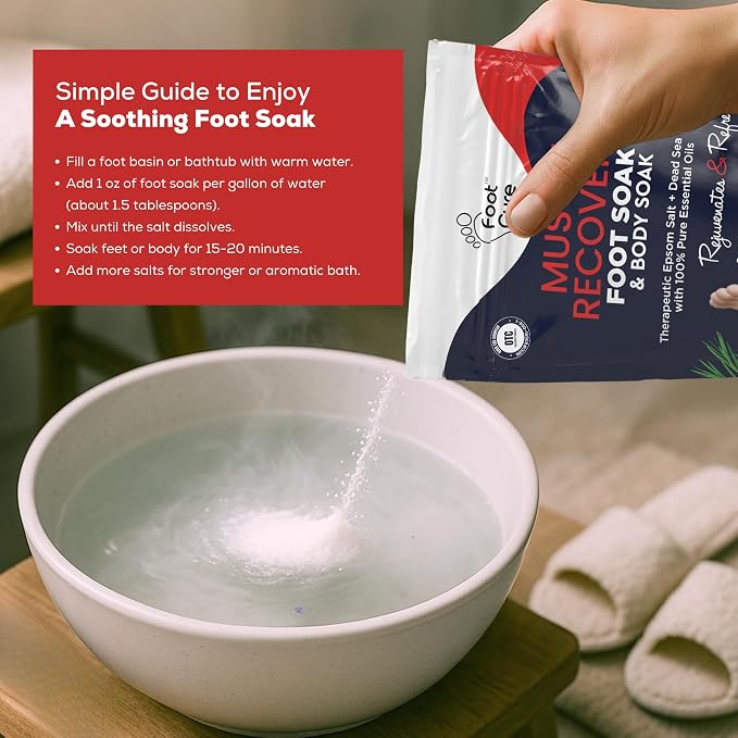 FOOT CURE Muscle Care Foot Soak - Image 8