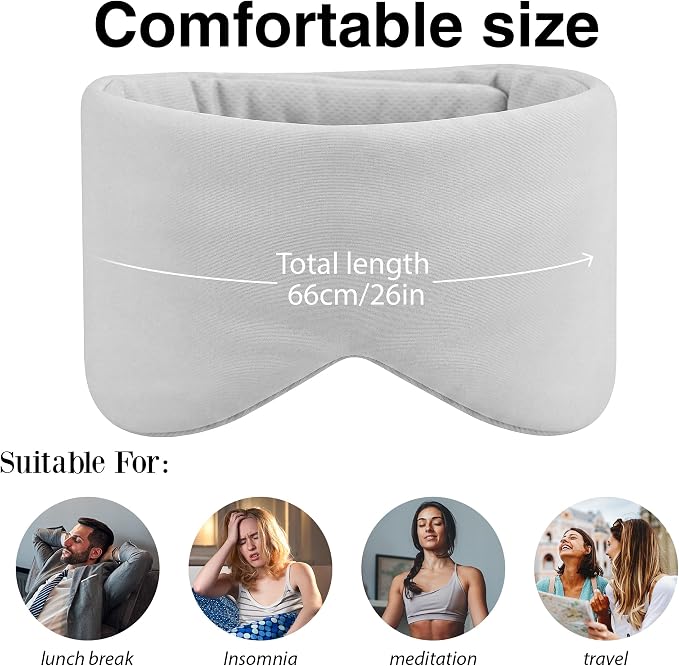 Silk Sleep Mask for Side Sleepers - Image 4