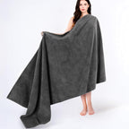 Cotton Paradise 100% Cotton 40x80 Oversized Bath Sheet, Extra Large Turkish by UNITEDHOMETEXTILE