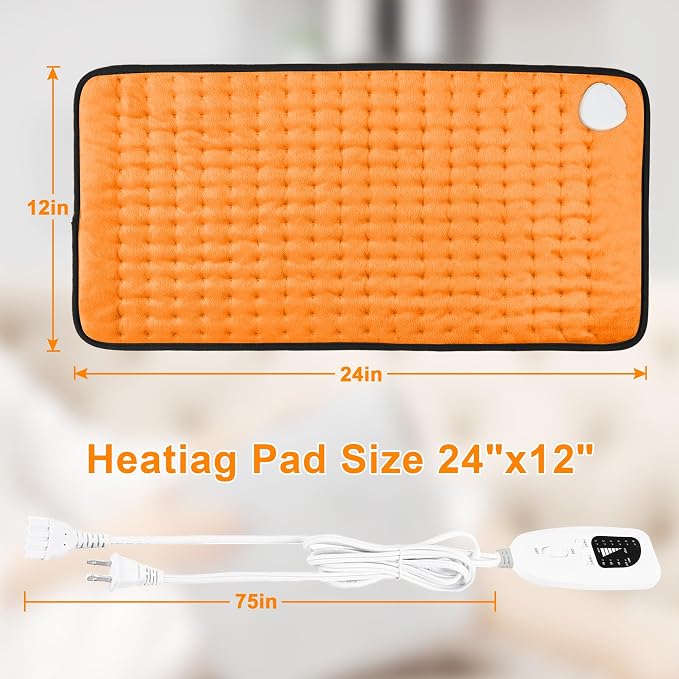 Deepsoon Heating Pad, Electric Heating Pads - Image 5