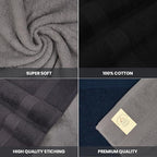 Large Bath Towels Pack of 6 – 24" x 50", 100% Cotton Terry – Soft, Quick-Dry & - Image 5