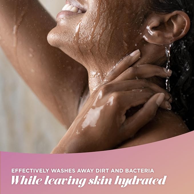 Caress Body Wash, Shea Butter & Brown Sugar, Moisturizing Body Wash - Image 4