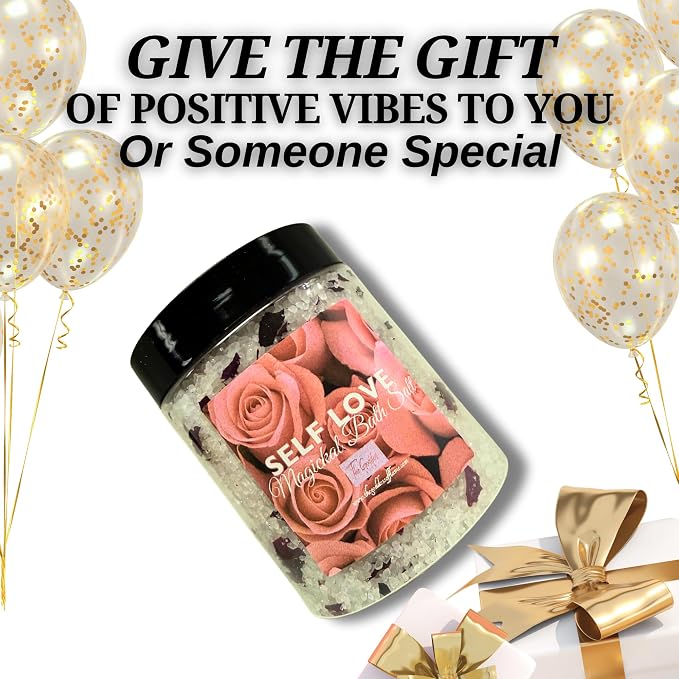 Self Love Bath Salts – Dead Sea Salt Bath Soak - Image 3