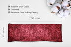 Microwavable Corn Filled Heating Pad and Cold Pack/Washable 100% Cotton Cover - Image 2