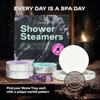 Aromatherapy Shower Steamers Gift Set – Mint, Eucalyptus, Sandalwood, Lavender - Image 5