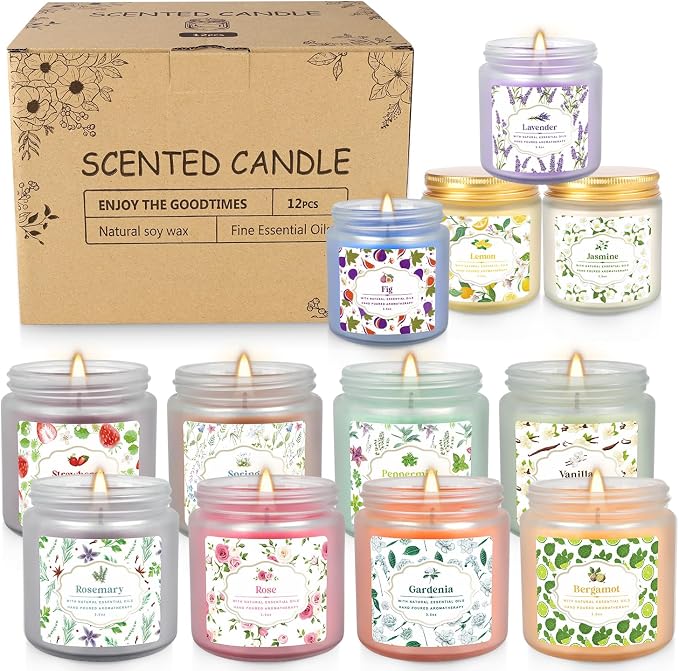 YOROXRG 12 Pack Scented Candles - Image 9