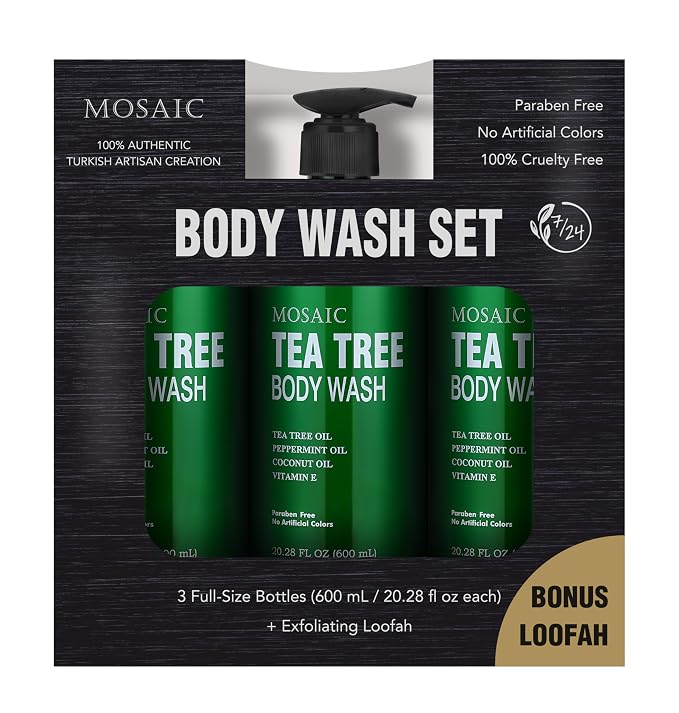 AnatoliaDaphne Tea Tree Body Wash and Shower Gel - Image 2