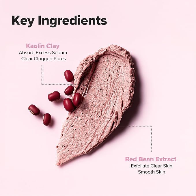 Beauty of Joseon Red Bean Pore Refreshing Mask Mud Cream Hydrating Wash Off Pack - Image 5